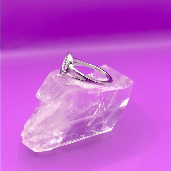 🟣 Exclusively Fancy Silver Ying Yang Ring NWT 🟣 - Picture 5 of 5